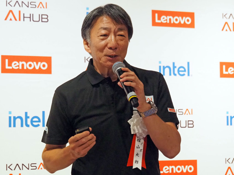 レノボ・ジャパン合同会社の代表取締役社長、檜山太郎氏