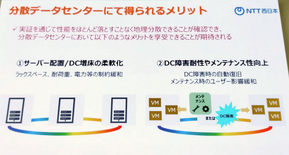 分散データセンターで得られるメリット