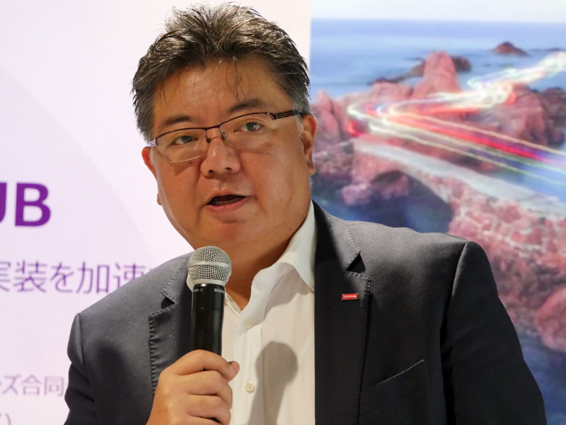レノボ・エンタープライズ・ソリューションズ 代表取締役社長の張 磊（チョウ・ライ）氏
