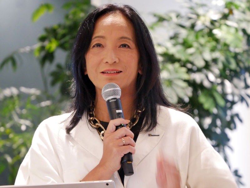 日本マイクロソフト 代表取締役社長の津坂美樹氏