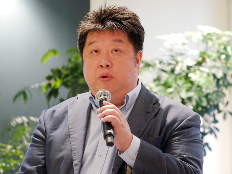 日本マイクロソフト 執行役員常務 クラウド＆AIソリューション事業本部長の岡嵜禎氏