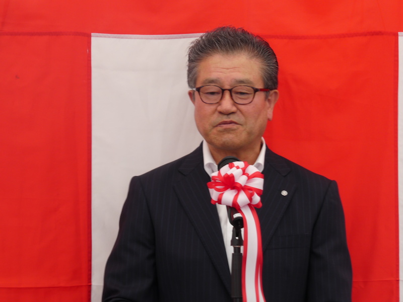 七ヶ浜町長の寺澤薫氏