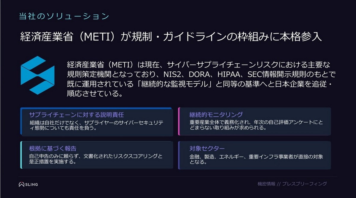 経済産業省のサイバーセキュリティ指針に対応