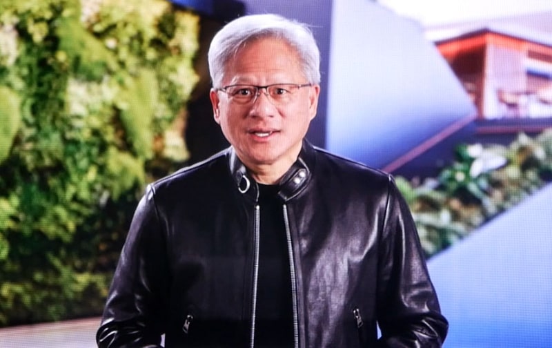 ビデオメッセージを寄せたNVIDIAのフアンCEO