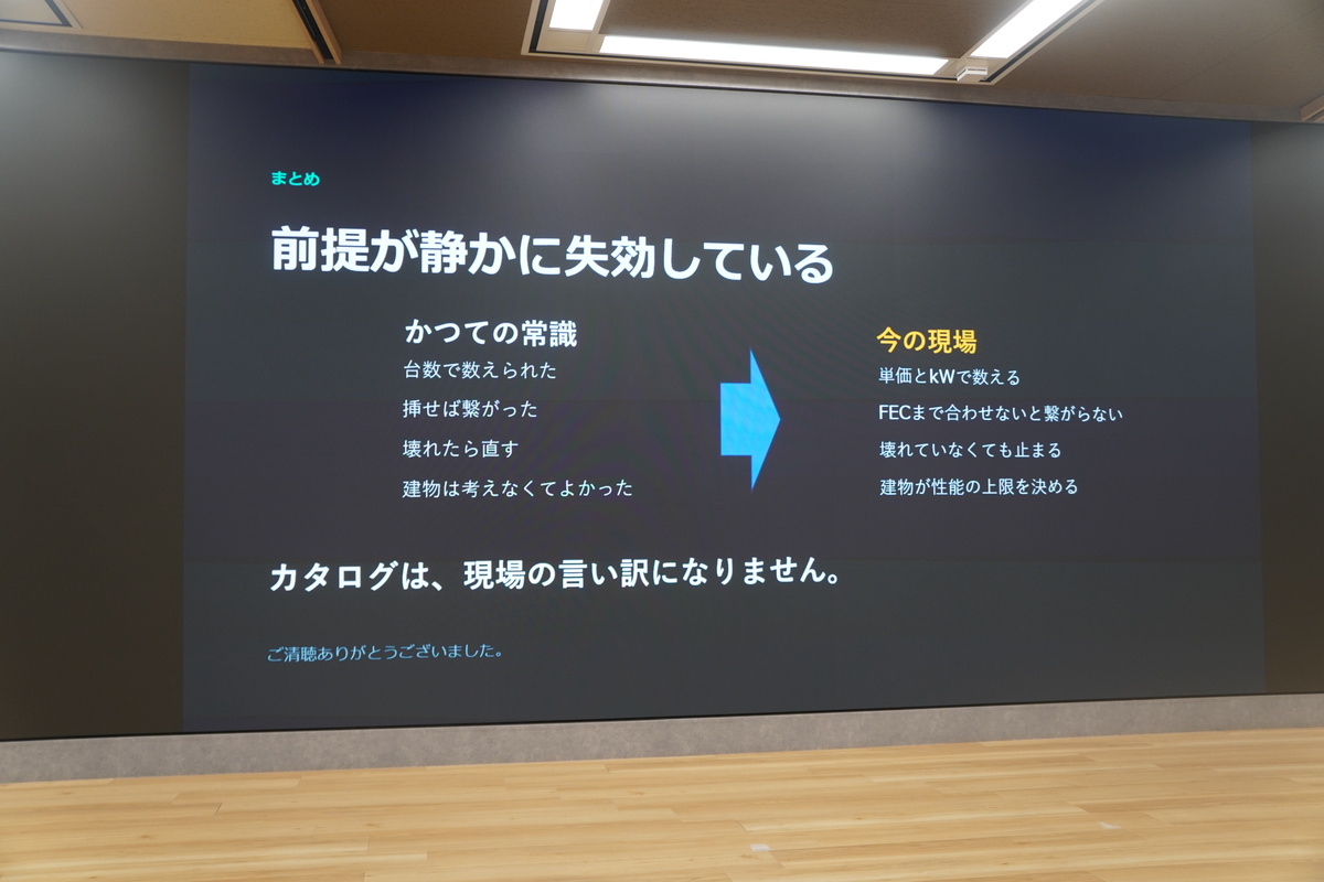 かつての常識だったことが、今の現場では違ってきている