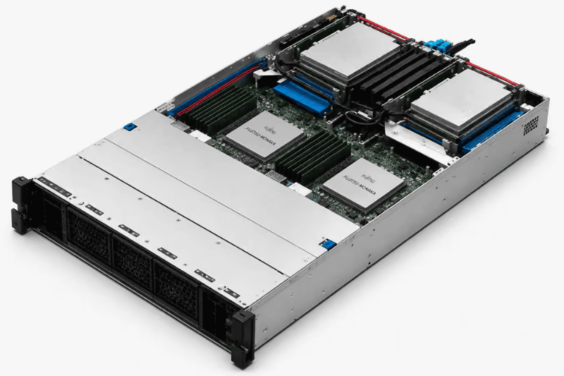 ソブリン用途向け「Fujitsu MONAKA Server」のイメージ
