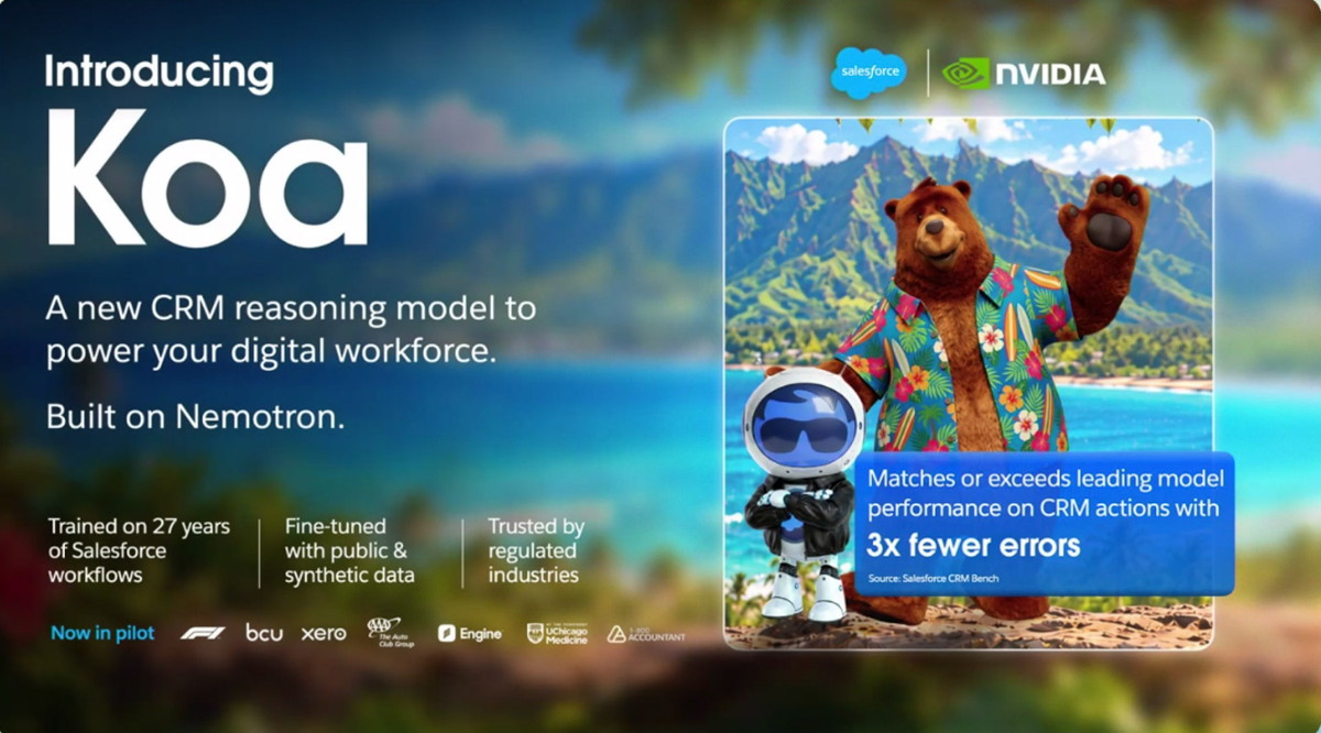 KoaはNVIDIAとの協業で開発されたCRM向けリーズニング推論モデル