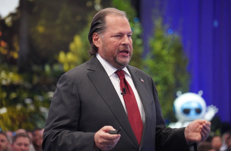 Salesforce CEO マーク・ベニオフ氏