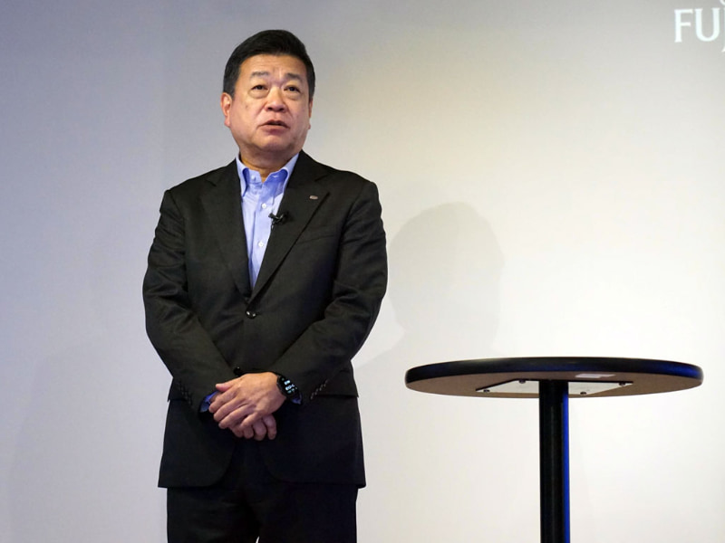 富士通 代表取締役副社長 CFOの磯部武司氏