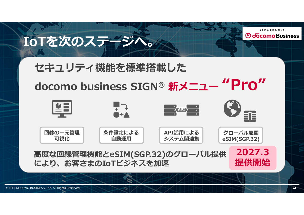 docomo business SIGN Proの特徴