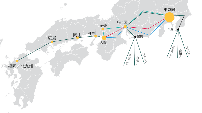 Coltの日本国内のインフラ拡張・投資
