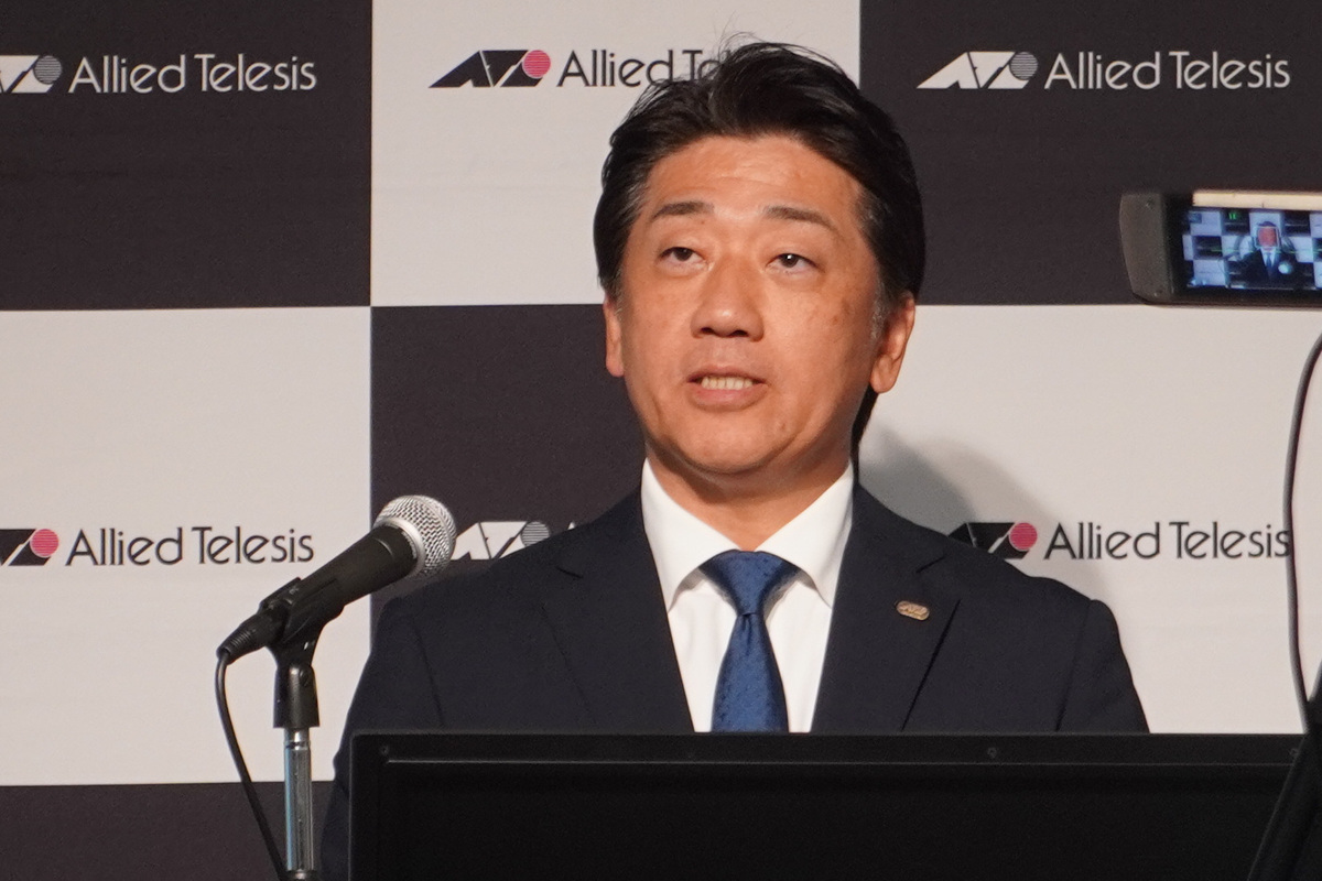 アライドテレシス株式会社 取締役 木村有司氏