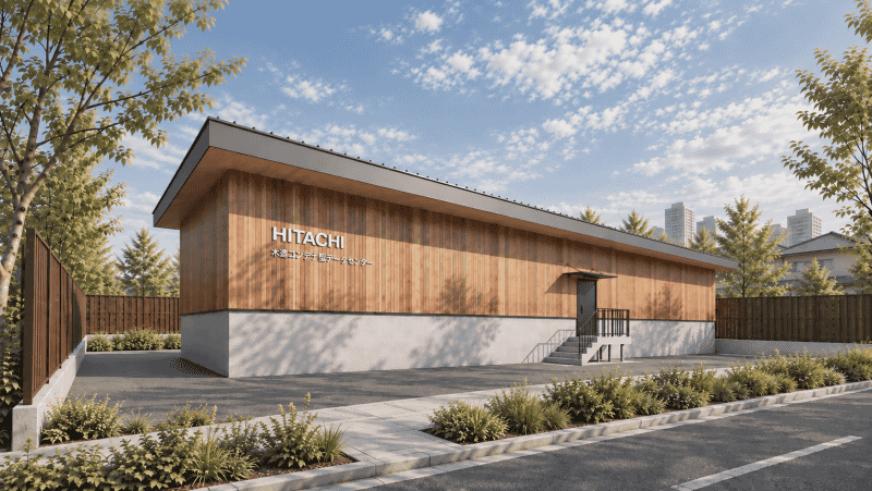 フレキシブルデザインコンテナ（木造型）のデータセンターのイメージ図
