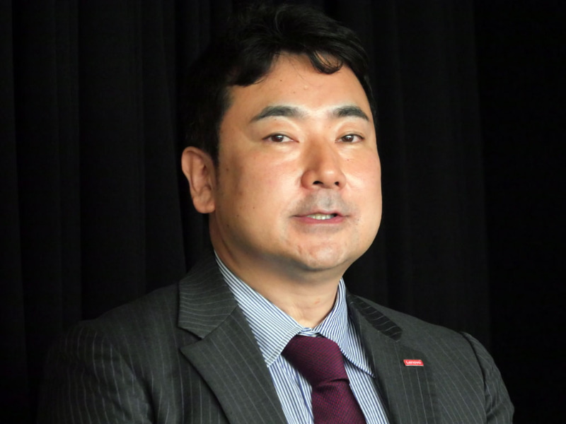 レノボ・エンタープライズ・ソリューションズ ISGプロフェッショナルサービス本部長の野上友和氏