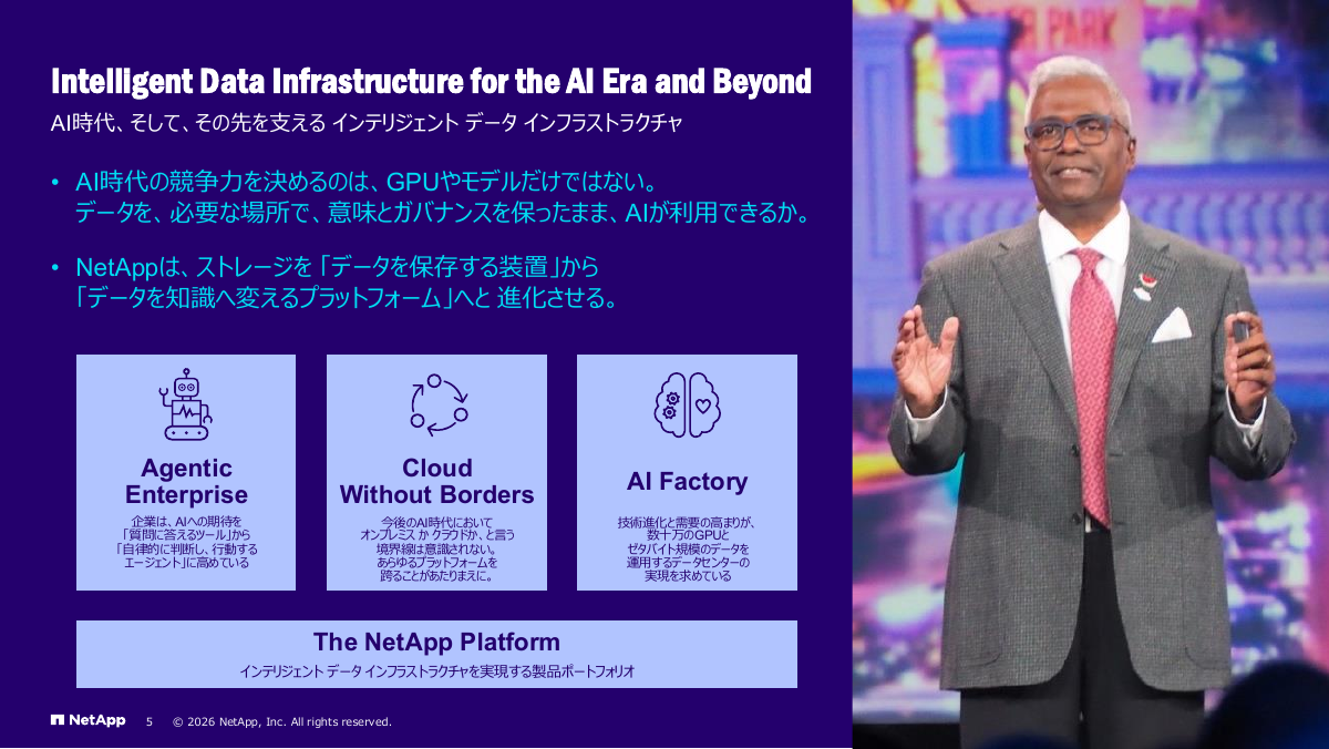 NetApp INSIGHT 2026における4つのキーワード