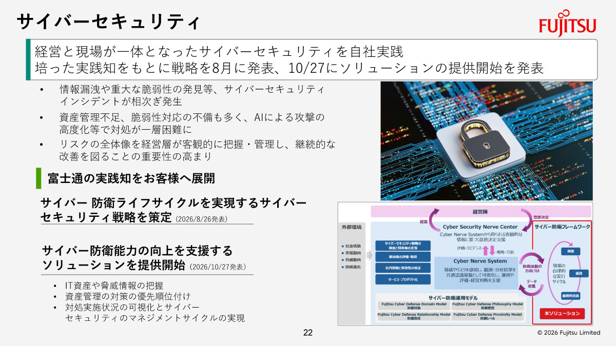 サイバーセキュリティ