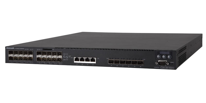 SFPを多数搭載した「AX3650S-20S6XW」