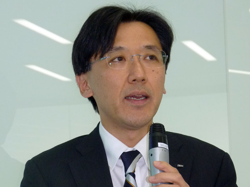 日本IBM 専務執行役員 システム製品事業 藪下真平氏