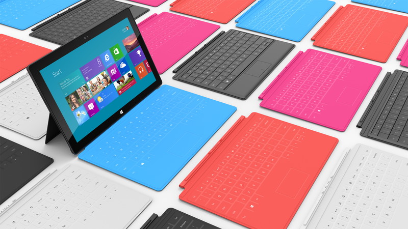 キーボードは、6色のカラーバリエーションがある