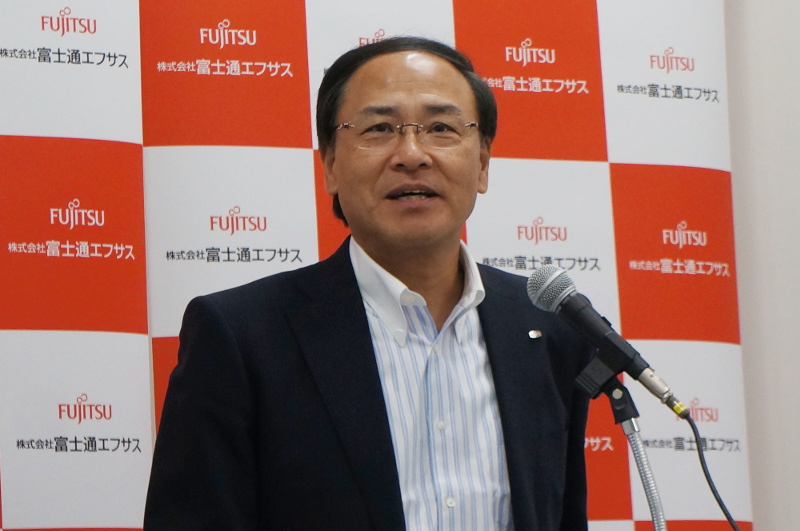 富士通エフサス 代表取締役社長 髙萩弘氏