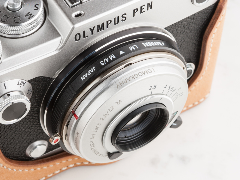 レイクォールのLeicaM-M4/3は2万520円。マウントアダプター経由で色々なボディに装着できる