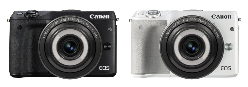 EOS M3・クリエイティブマクロレンズキット（ブラック・ホワイト）