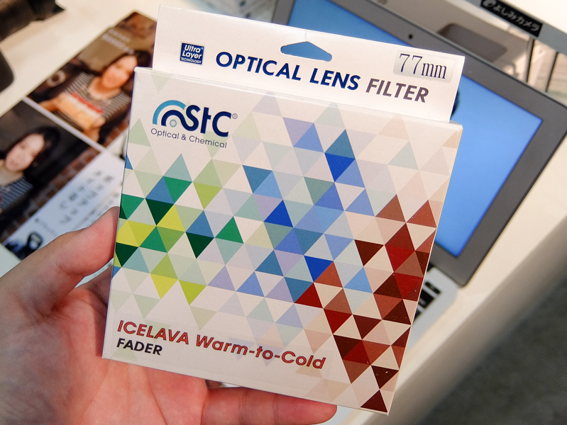 使用していたフィルターはSTCの色温度可変フィルター