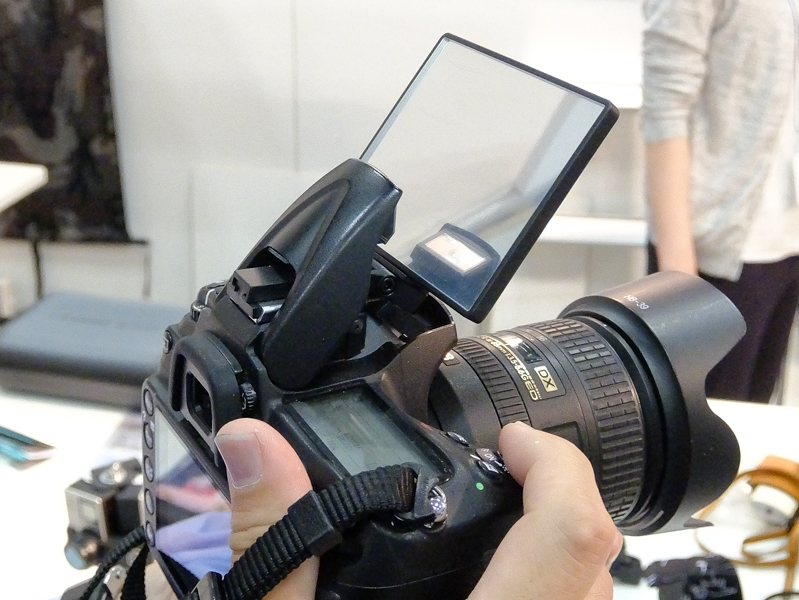 ポップアップメイトを装着したところ