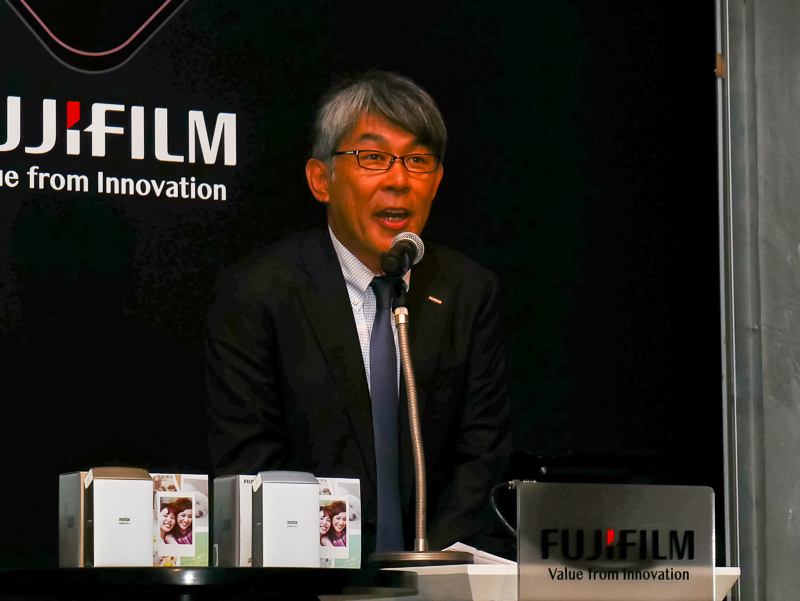 富士フイルム株式会社イメージング事業部次長の武冨博信氏