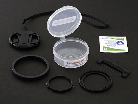 1型ズームコンパクト「LUMIX TX1」用のフィルターアダプター