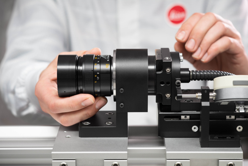 Ｍ型ライカ用レンズのフランジバック計測