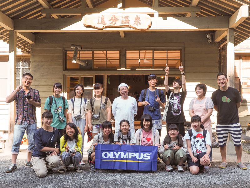 初日に宿泊した旅館 追分温泉にて
