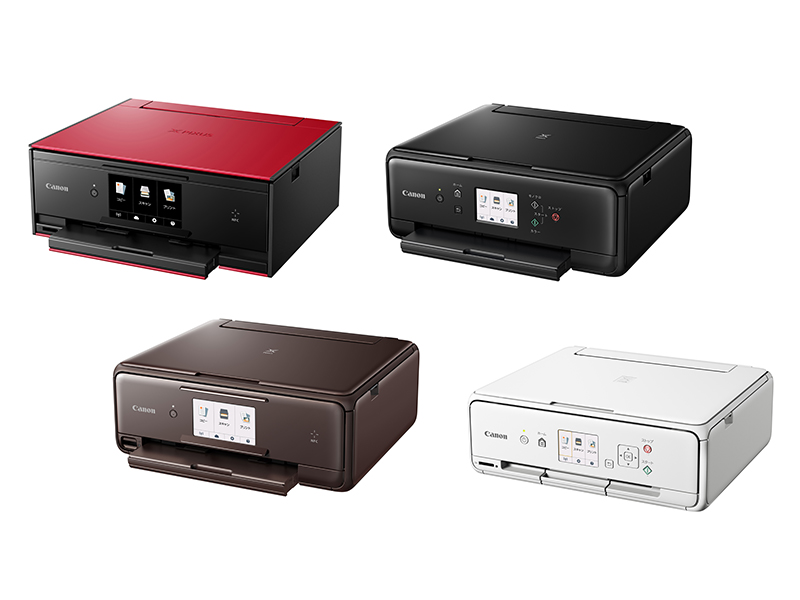 左上からTS9030、TS8030、TS6030、TS5030