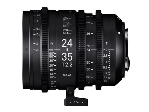 シグマ、シネマカメラ用交換レンズを発表 - デジカメ Watch
