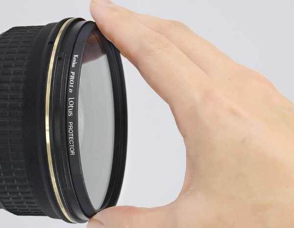 フィルター枠には硬質アルマイト処理を施す