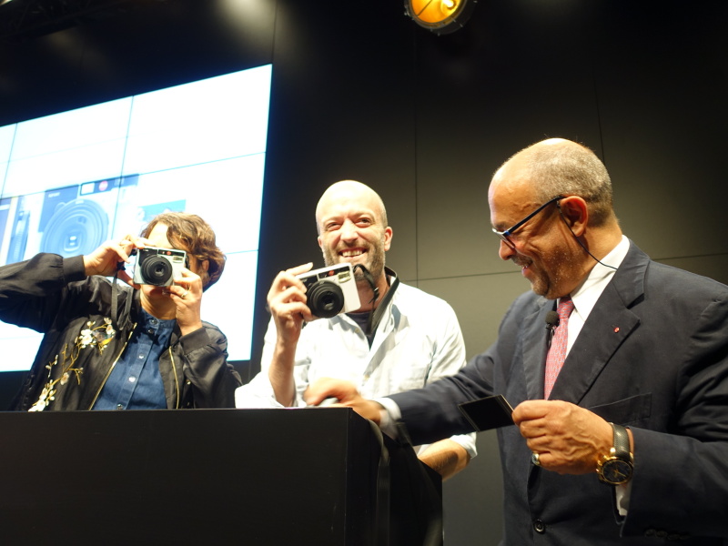 ライカギャラリーのオープニングにて