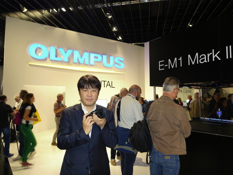 オリンパス技術開発部門 映像開発本部 映像商品企画部 副本部長の片岡摂哉氏