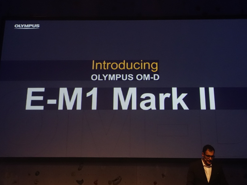 フォトキナ開幕前夜の9月19日（現地時間）、次期フラッグシップ「E-M1 Mark II」が開発中と発表された