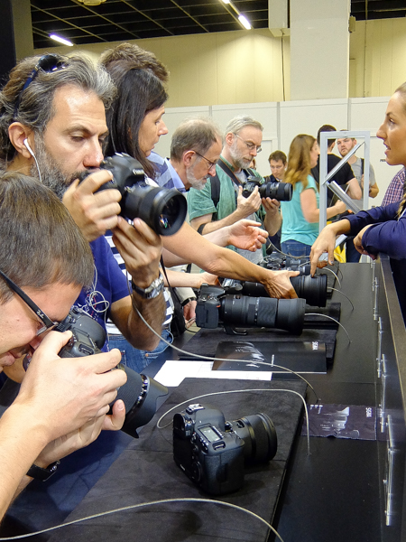 盛況のハンズオンコーナー