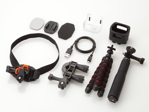 【中古】「非常に良い」エレコム VRグラス用 360度撮影可能カメラ 全天球 ブラック ACAM-VRD01BK 04_s.jpg