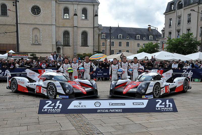 カーナンバー＃5と＃6がTS050 HYBRID