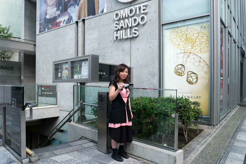 写真編集用エントリーPCを監修した若子jetさんと表参道へ！