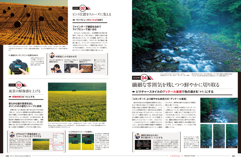 自然風景×中西敏貴