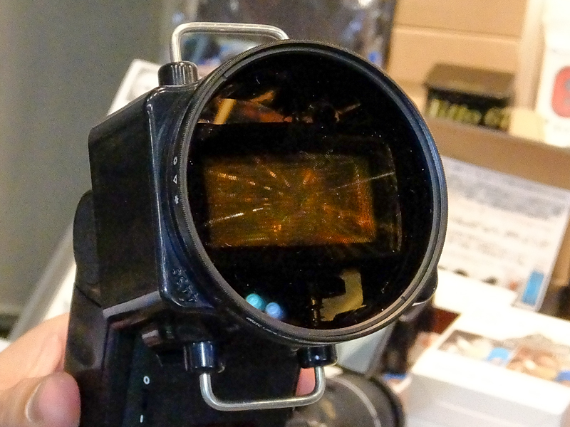 色温度を下げたところ