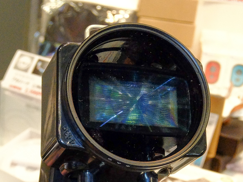 色温度を上げたところ