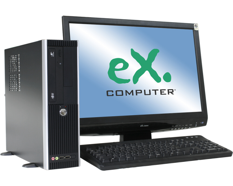 ディスプレイ、キーボード、マウスは別売（以下同）