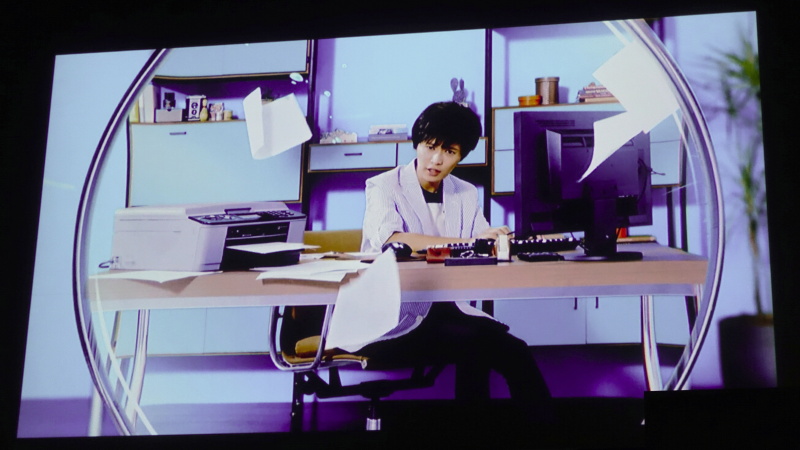 上映された新テレビCMより