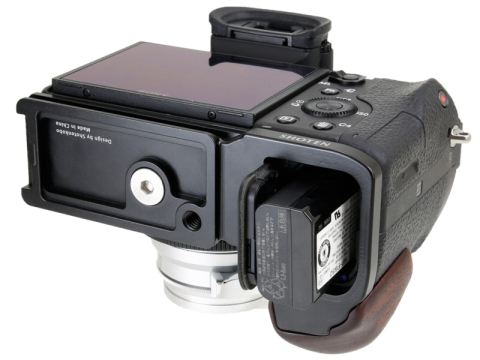 α7cⅡ用グリップ アルカスイス&木製 (紫檀) Amazon | 【Iborrys】 対応 Sony ソニー A7C Mark II A7C2 ILCE