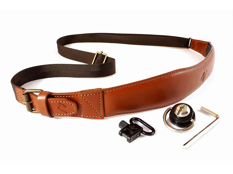 スライディングストラップ/ ブラウン