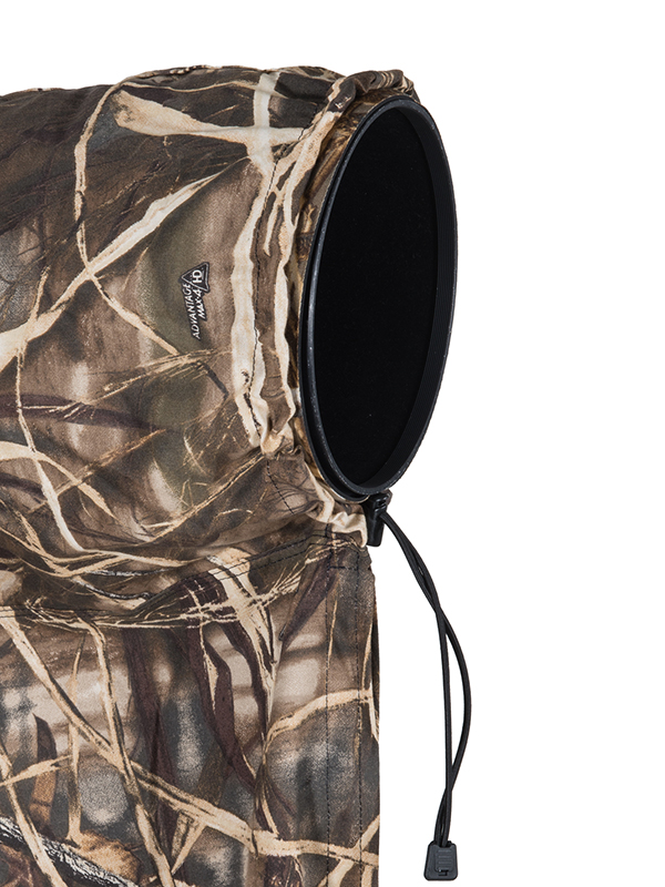 レンズ径に合わせてサイズを調節できるドローコード